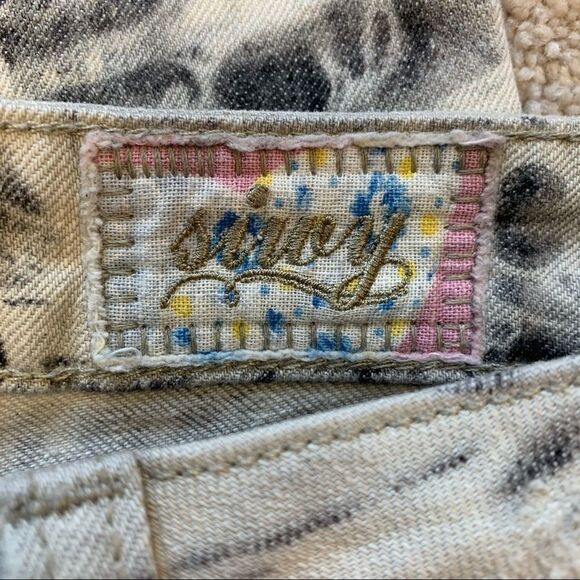 Siwy Hannah contoured slim crop tie-dye jeans Sz30 - Picture 5 of 10